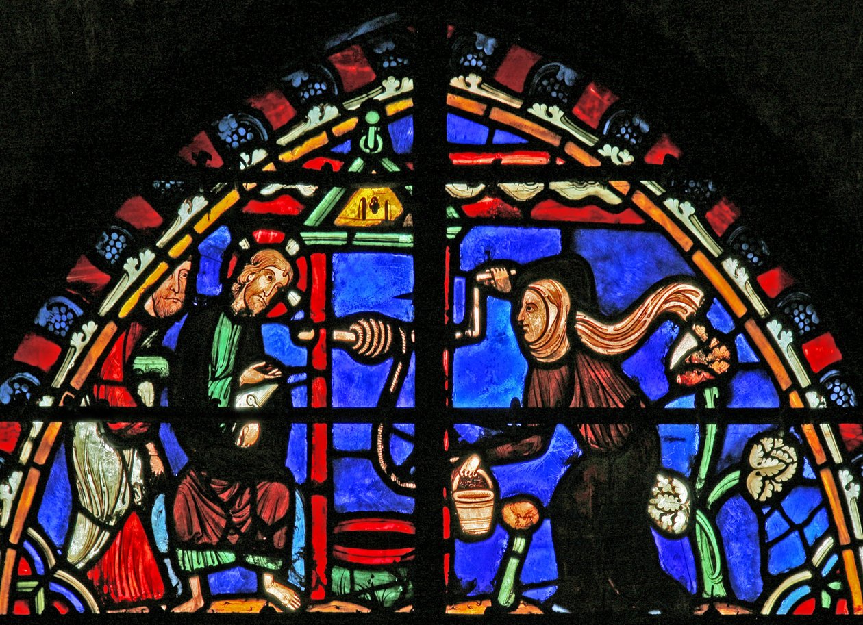 Cristo e la Samaritana da French School