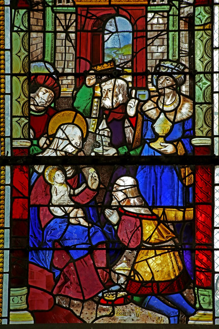 Adorazione dei Magi da French School
