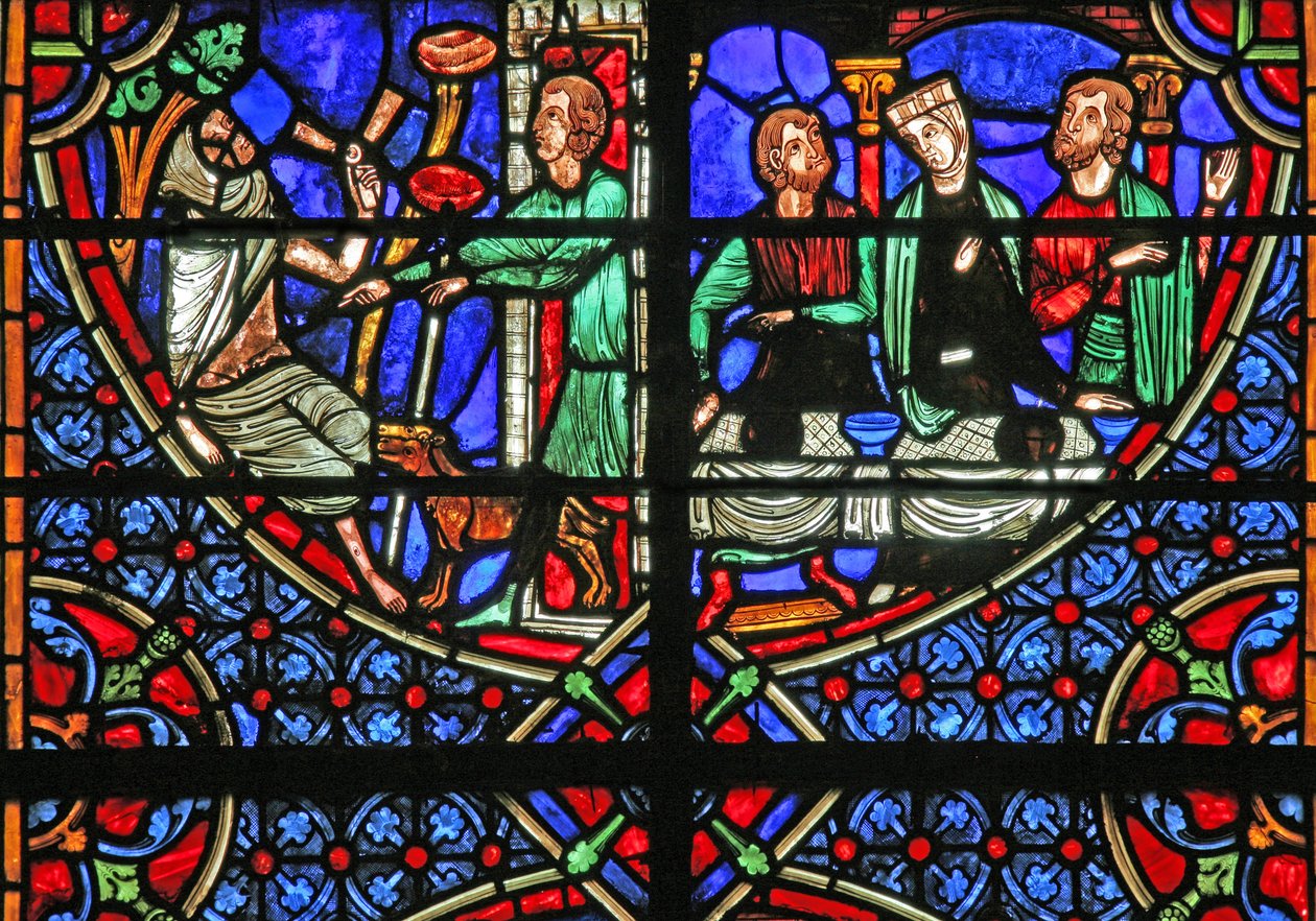 La parabola del ricco e Lazzaro da French School