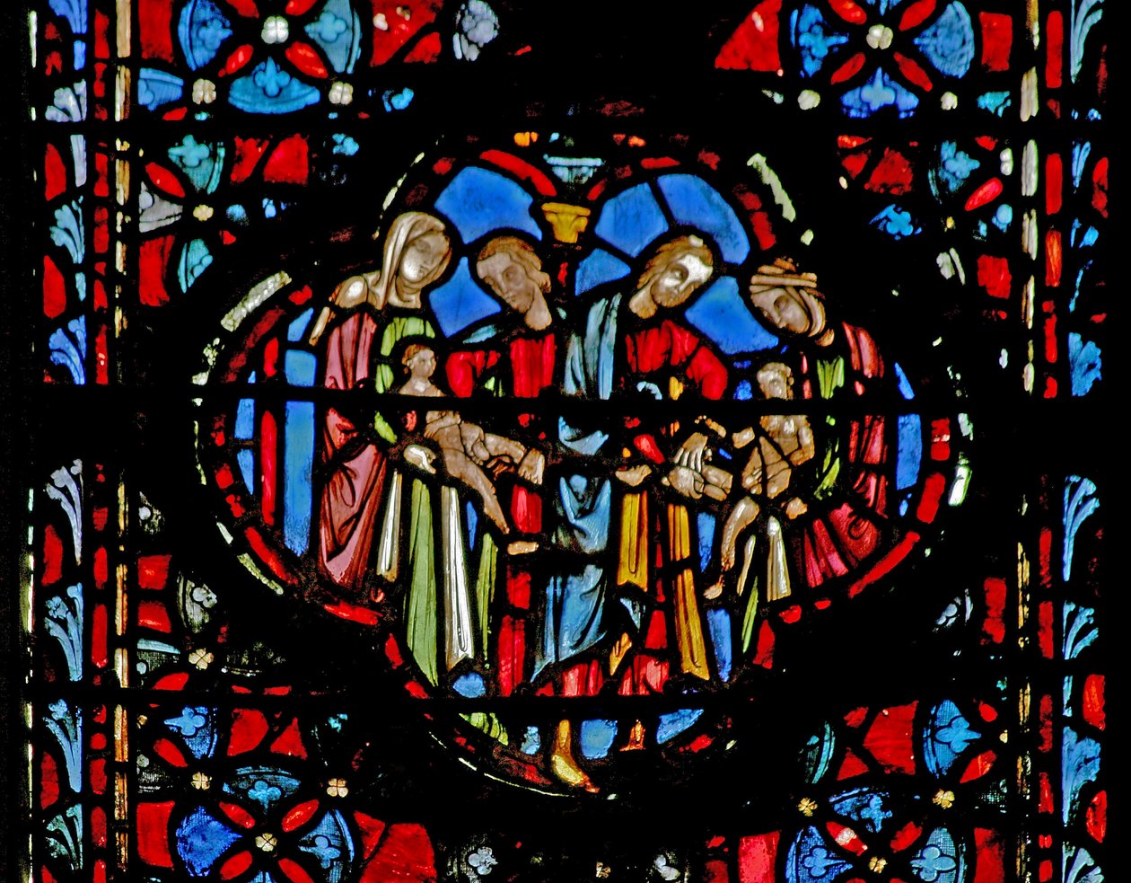 La circoncisione del popolo. Giosuè V 2-3 da French School