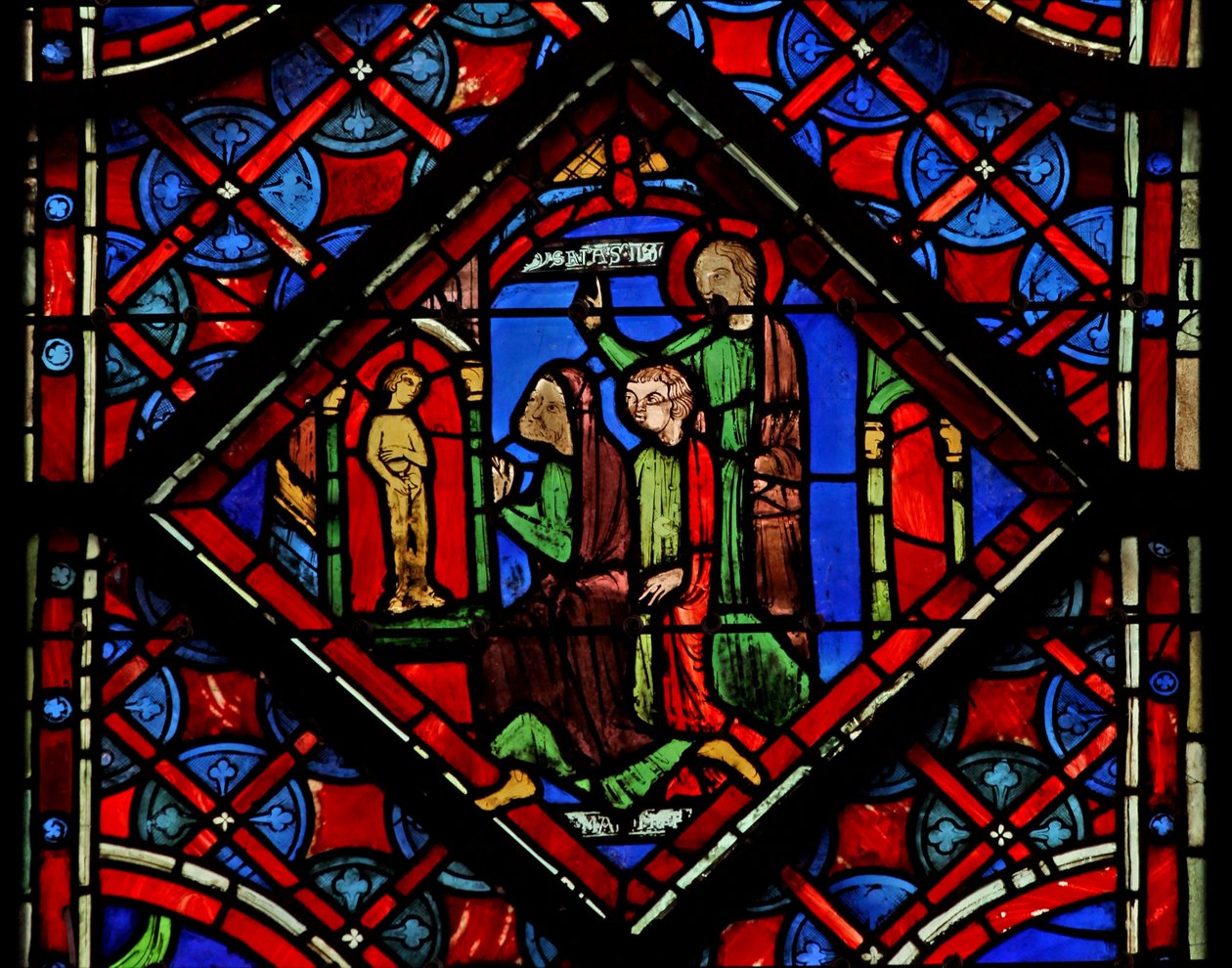 Una scena di idolatria: un santo avverte. Is I 1-6 da French School