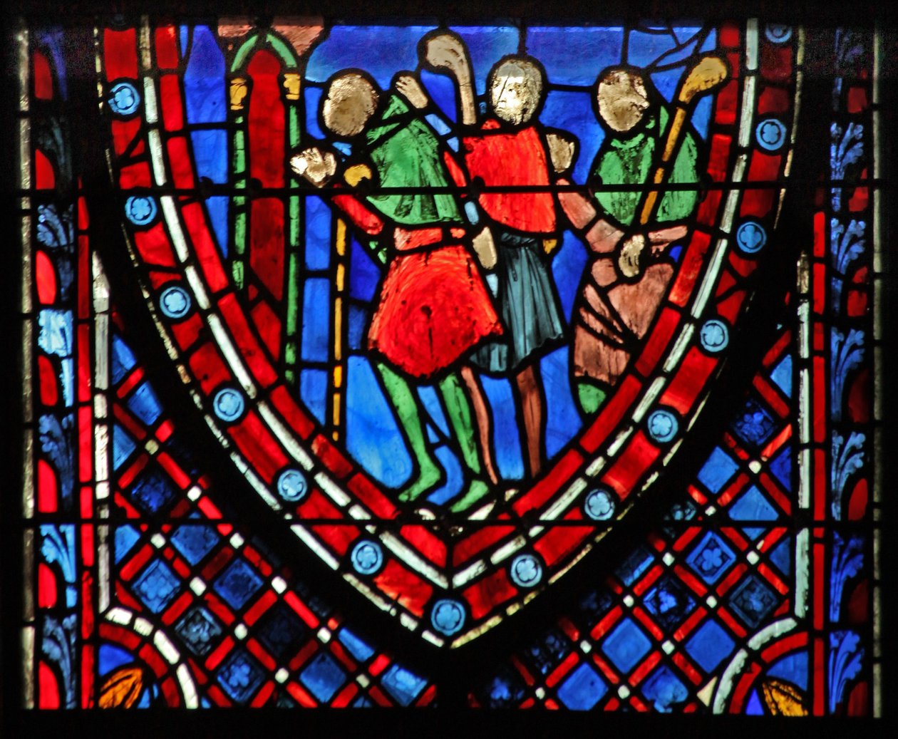 I pastori si avvicinano alla Natività da French School
