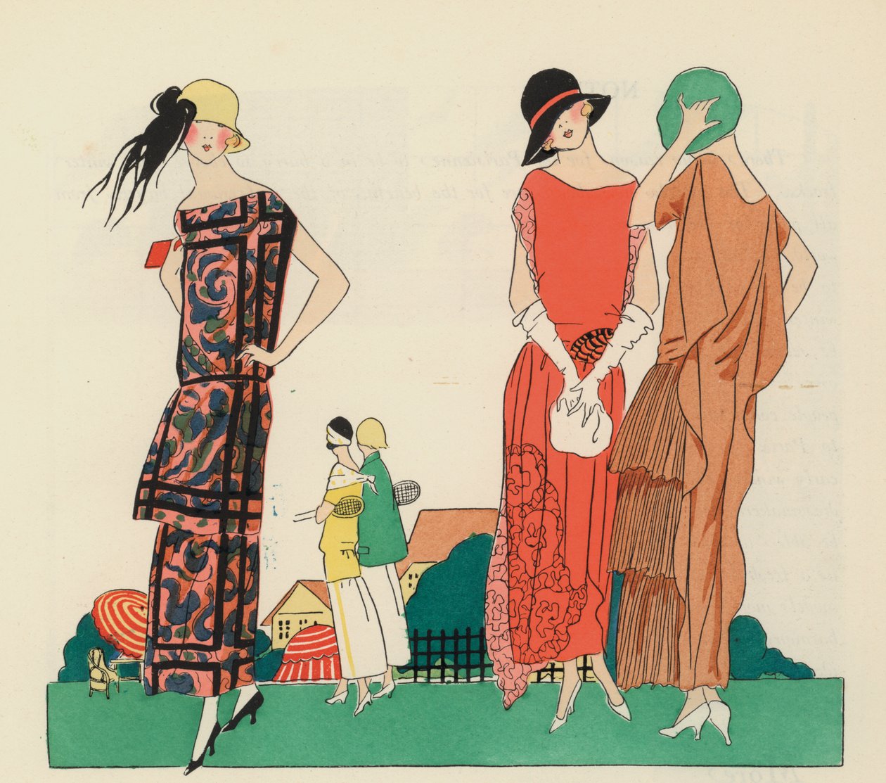Modelli di abiti femminili degli anni 