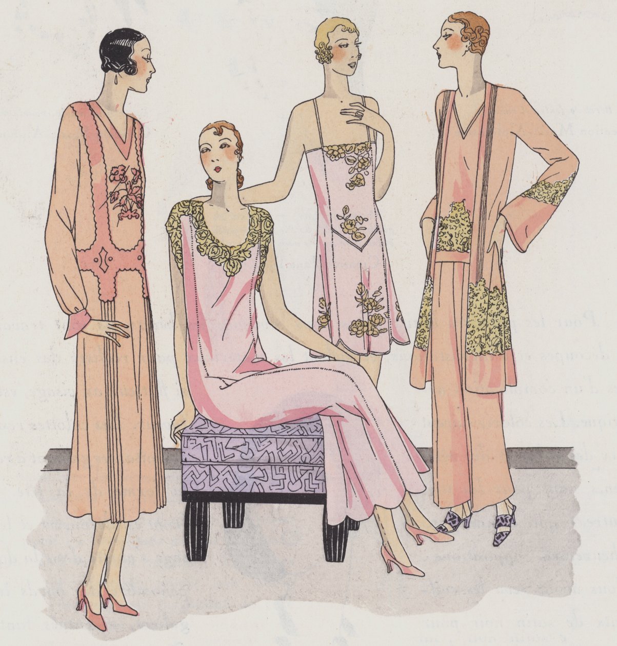 Design di lingerie femminile degli anni 