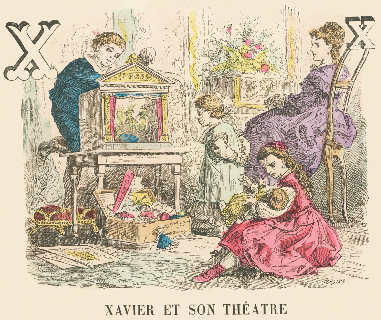Xavier e il suo teatro da French School