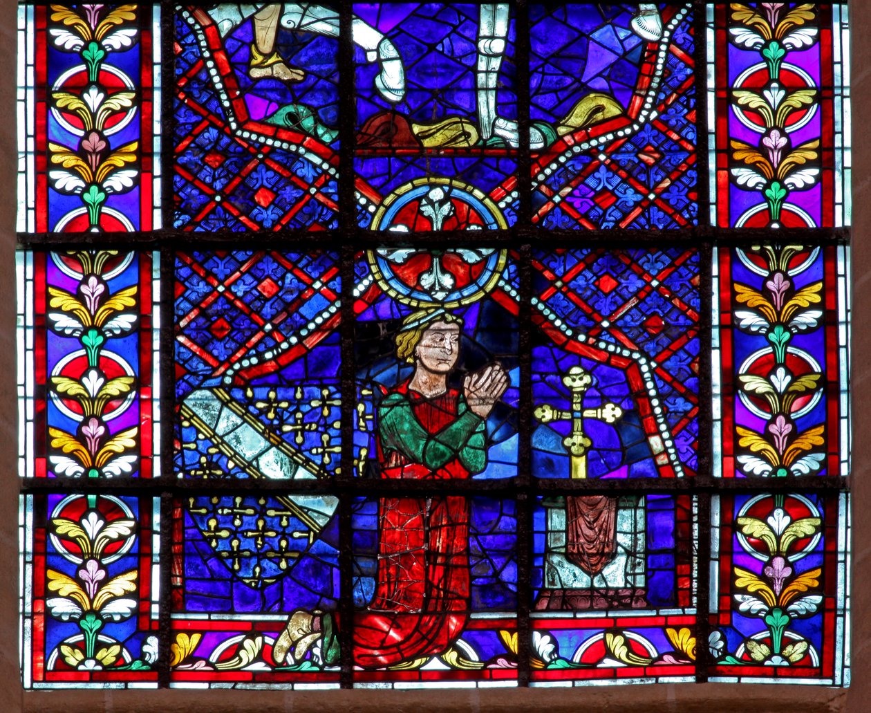 donatore - Thibault VI, Conte di Chartres da French School