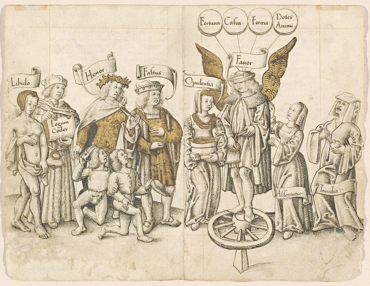 Un Dialogo sul Favore Umano (recto) [fol. 15 verso / 16 recto] da French early 16th Century