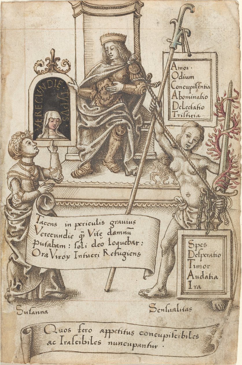 "Sempre avere le coperte piegate" [fol. 41 recto] da French early 16th Century