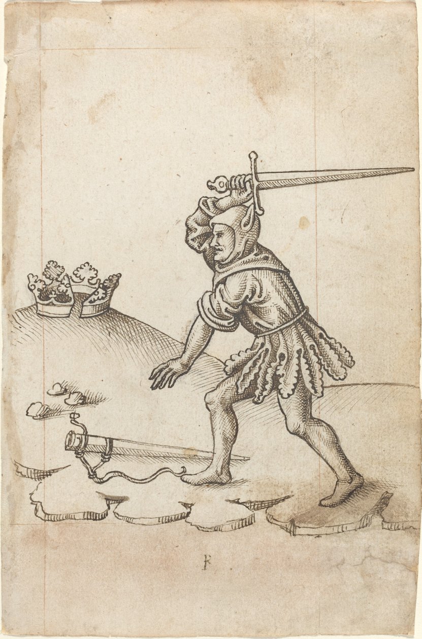 "Non rompere la corona" [fol. 43 recto] da French early 16th Century