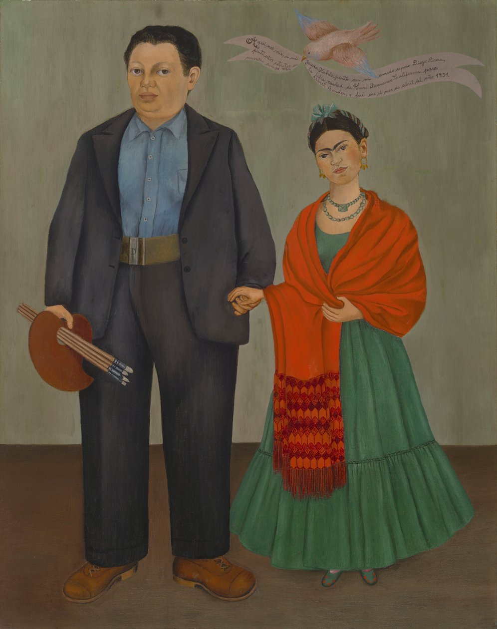Frieda e Diego Rivera da Frida Kahlo