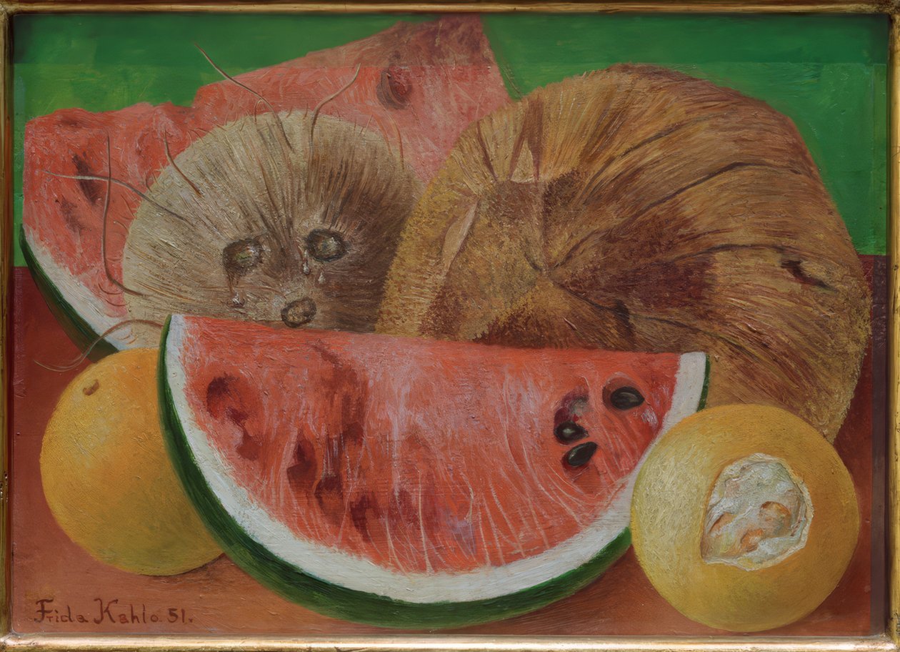 Sguardi o Le noci di cocco da Frida Kahlo
