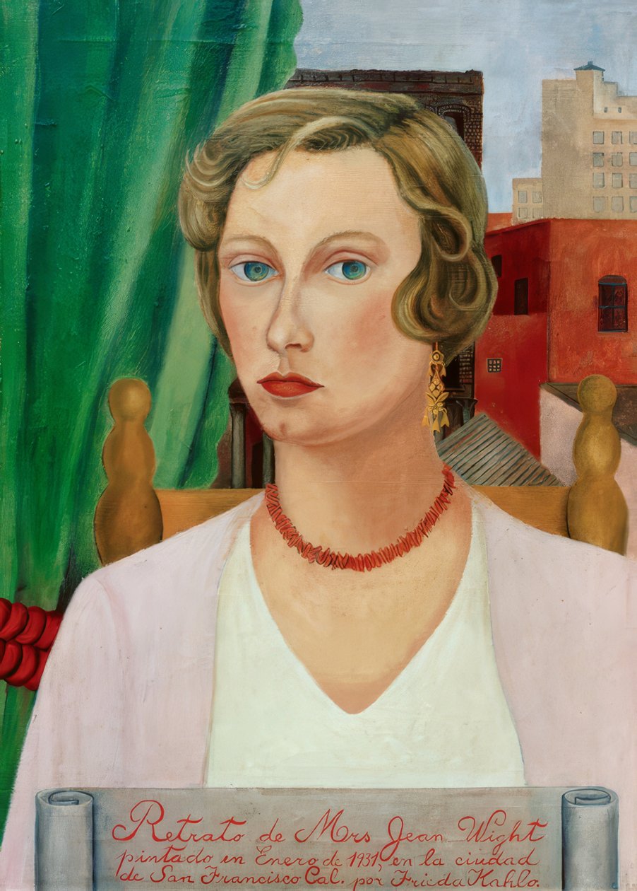 Ritratto della signora Jean Wight da Frida Kahlo