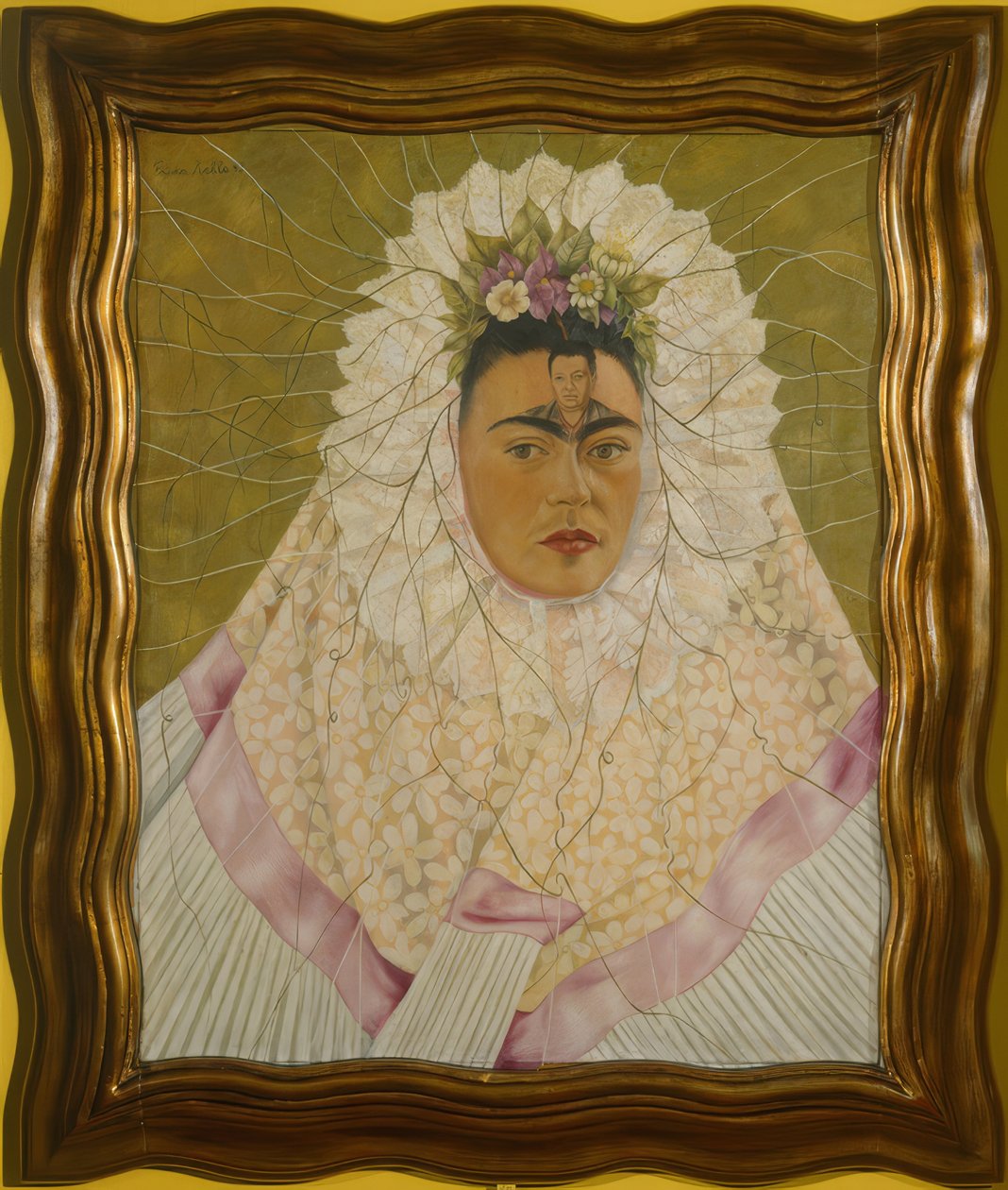 Autoritratto come Tehuana o Diego nei miei pensieri da Frida Kahlo
