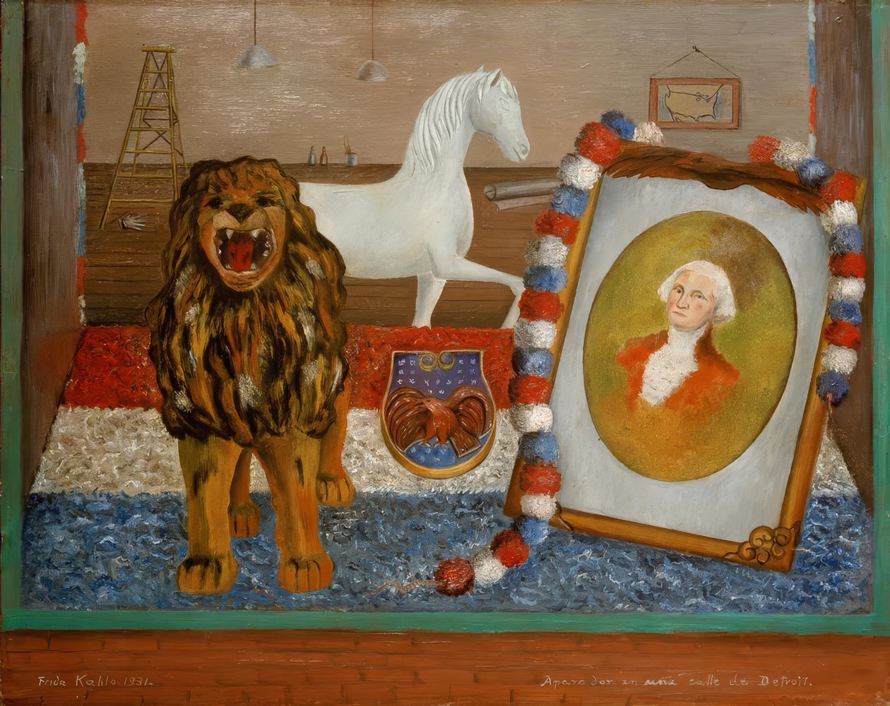 Vetrina a Detroit da Frida Kahlo