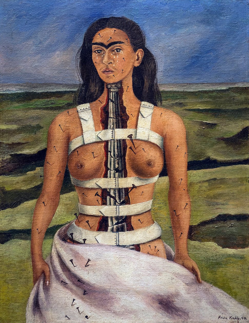 La colonna spezzata da Frida Kahlo