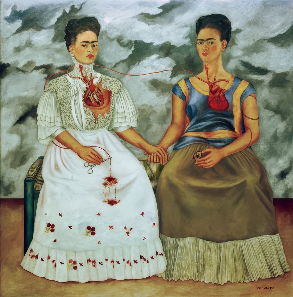 Le due Fridas da Frida Kahlo