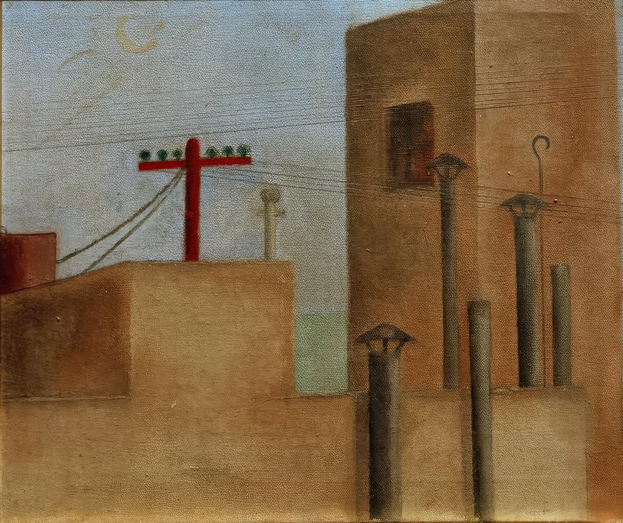 Paesaggio urbano da Frida Kahlo