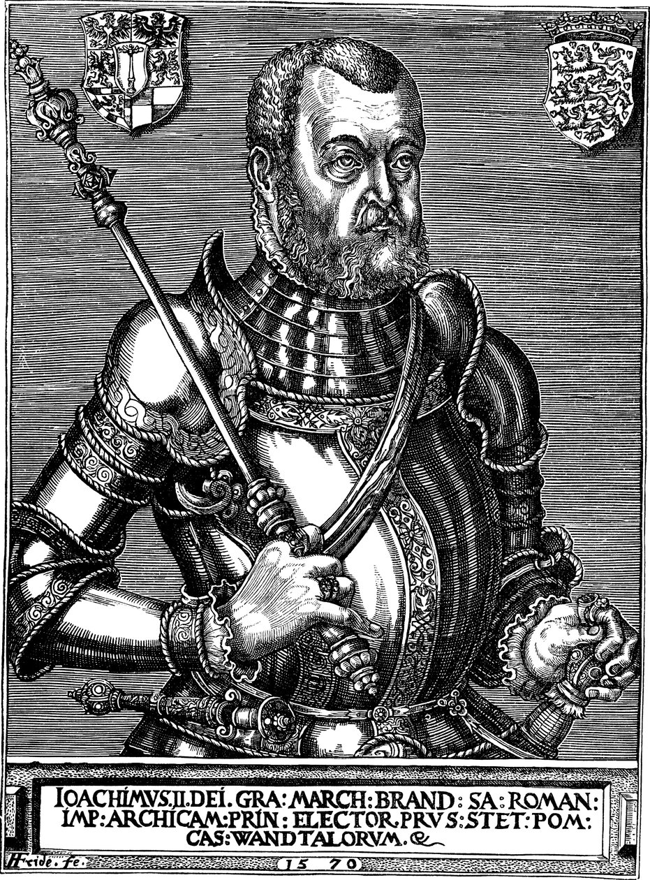 Ritratto di Joachim II Hector, Elettore di Brandeburgo da Friderich