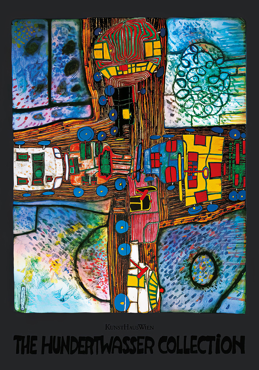 Incrocio stradale da Friedensreich Hundertwasser