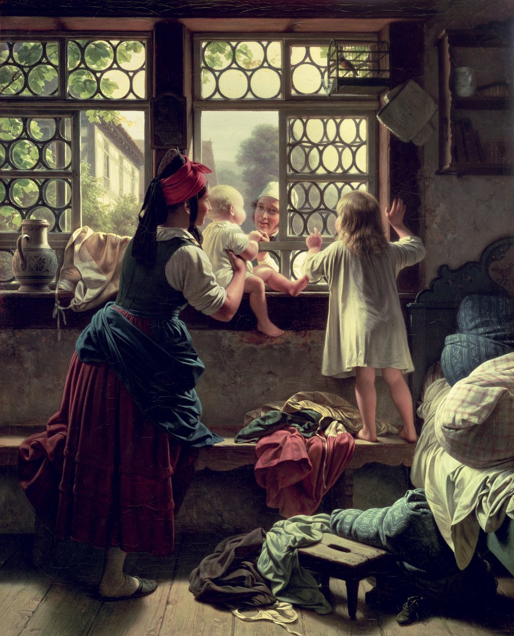 Buongiorno, caro padre da Friedrich Edouard Meyerheim