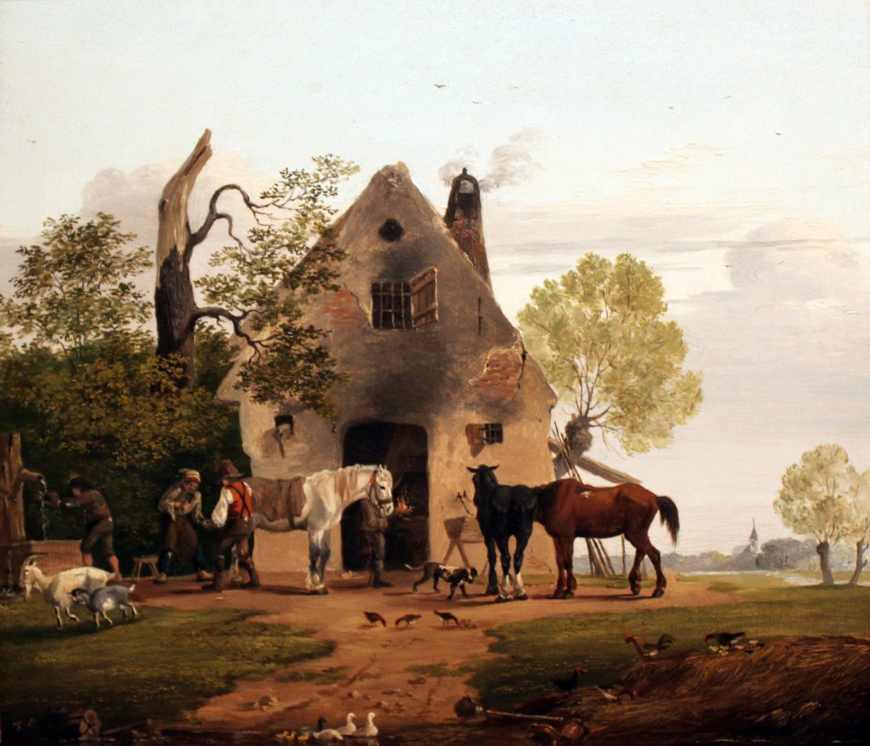 Alla forgia da Friedrich Gauermann
