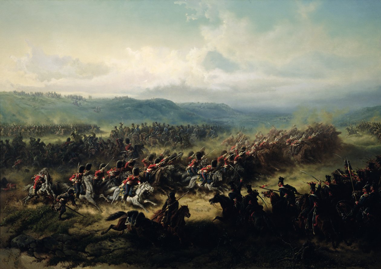 Carica della Brigata Leggera, 25 ottobre 1854 da Friedrich Kaiser