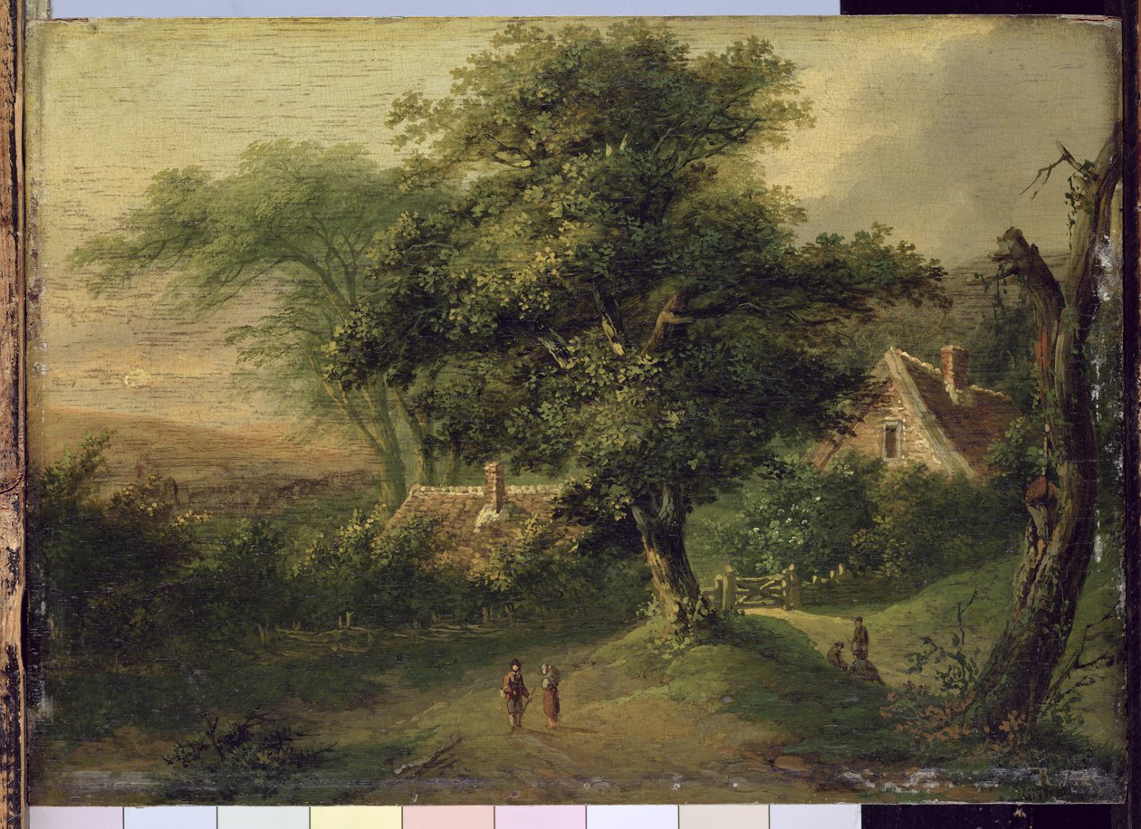 Paesaggio, 1827 da Friedrich Rosenberg