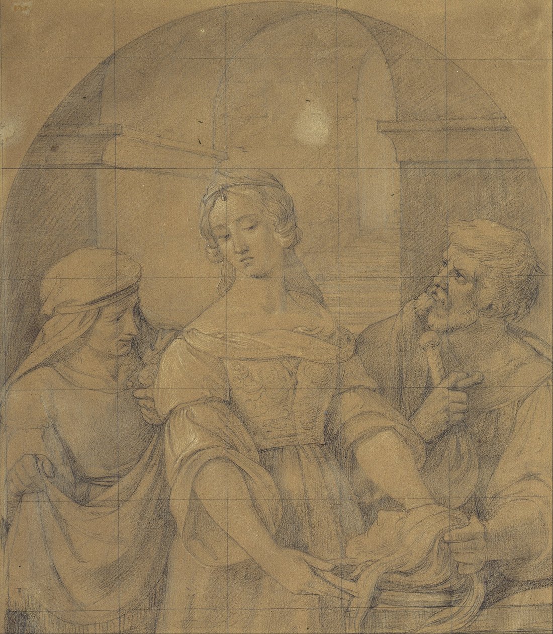 La figlia di Erodiade da Friedrich Wilhelm von Schadow