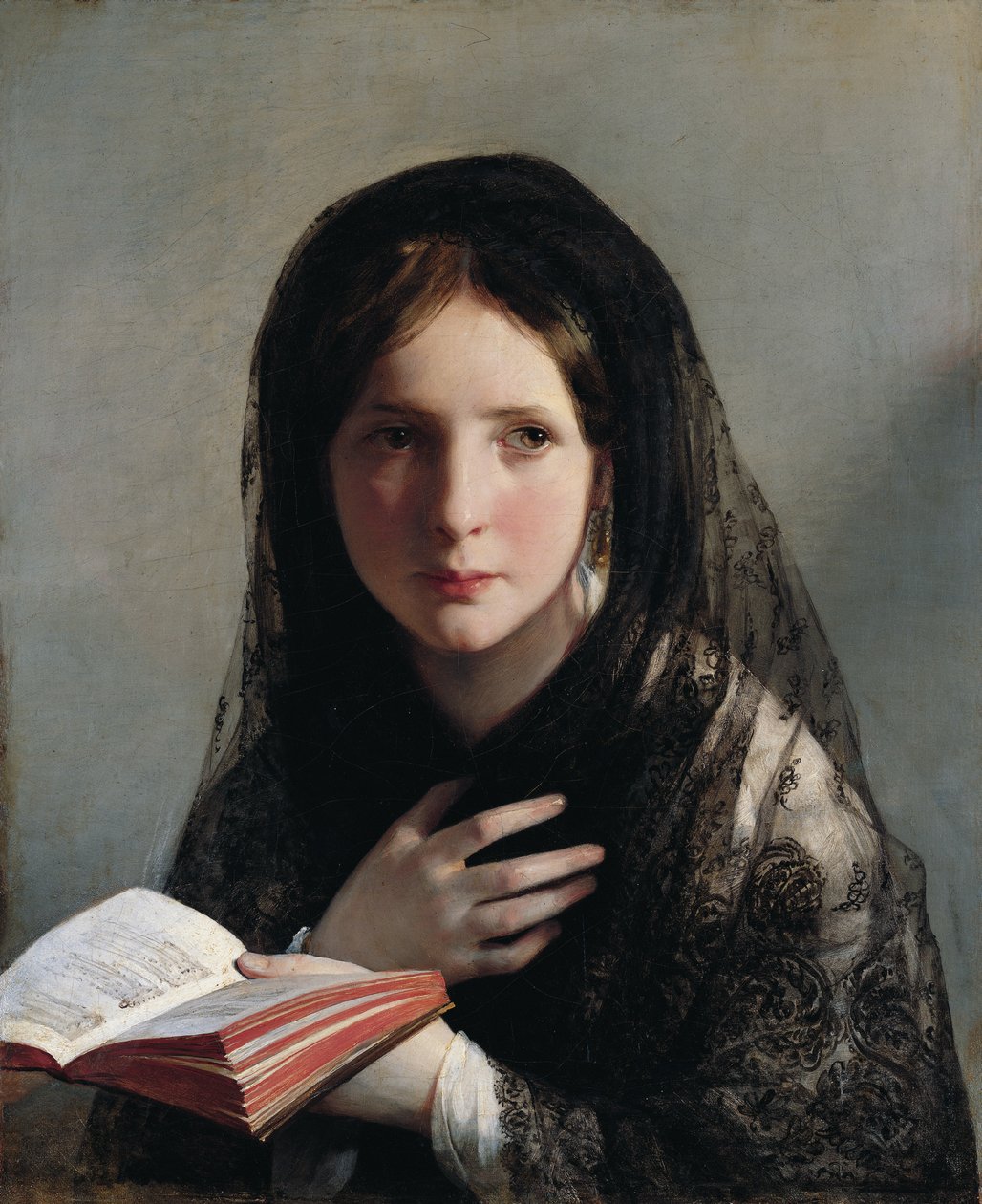 Immerso nei sogni da Friedrich von Amerling