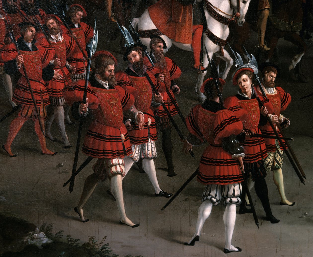 Incontro di Francesco I e Enrico VIII al campo del Drappo d