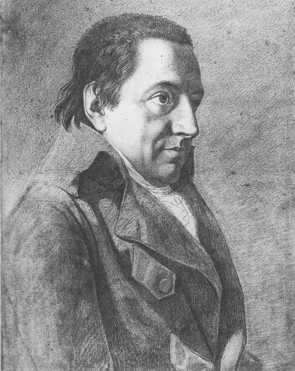 Ritratto di Johann Gottlieb Fichte 1762-1814, c. 1800 da Johann Friedrich Bury