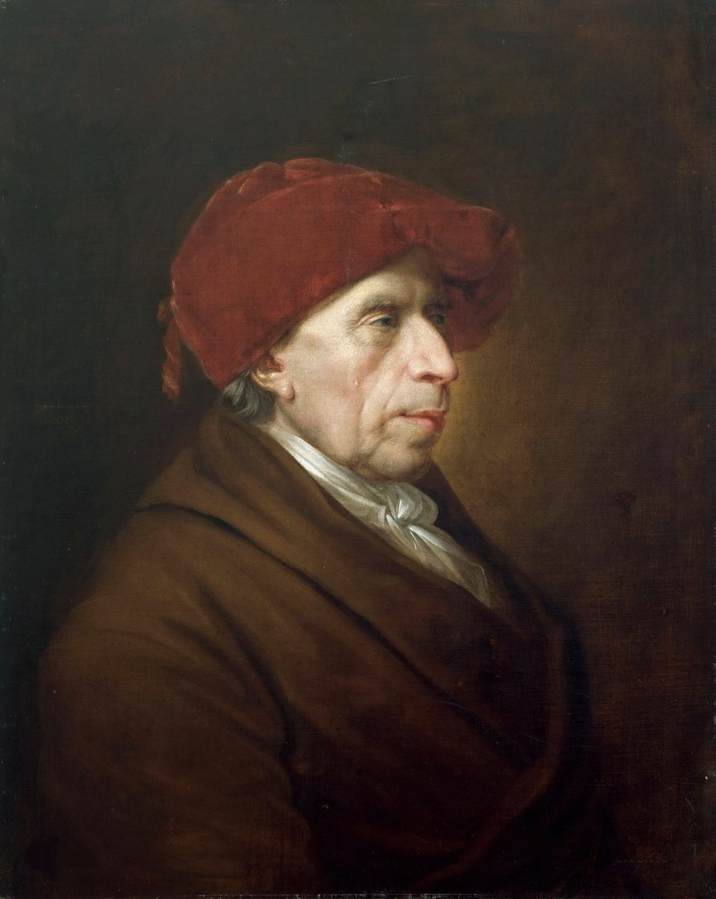 Ritratto di David Friedländer 1750-1834, c.1815 da Friedrich Georg Weitsch