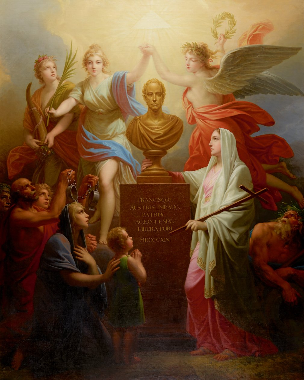 Allegoria delle benedizioni della pace da Friedrich Heinrich Fuger