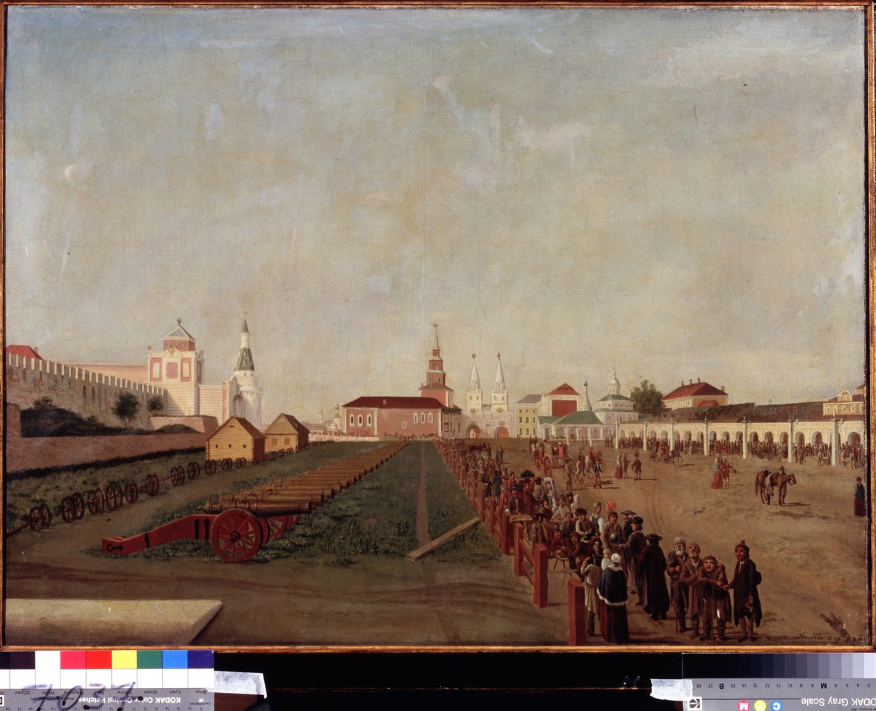 La Piazza Rossa a Mosca da Friedrich Hilferding