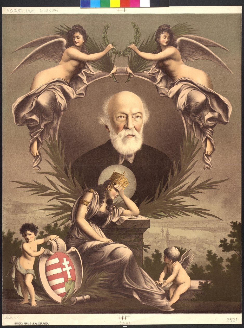 Lajos von Kossuth da Friedrich Kaiser