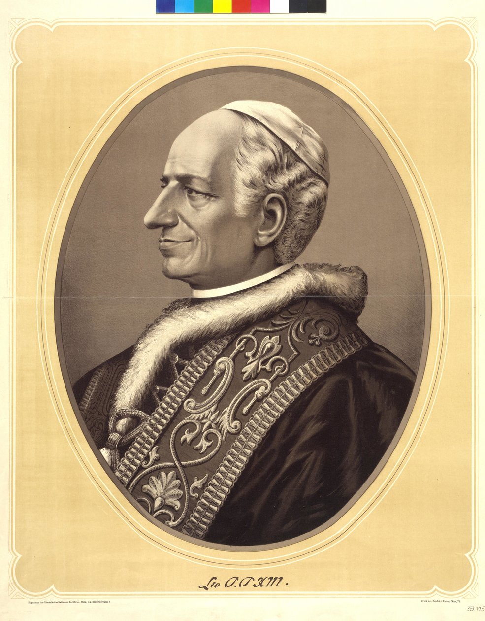 Papa Leone XIII da Friedrich Kaiser