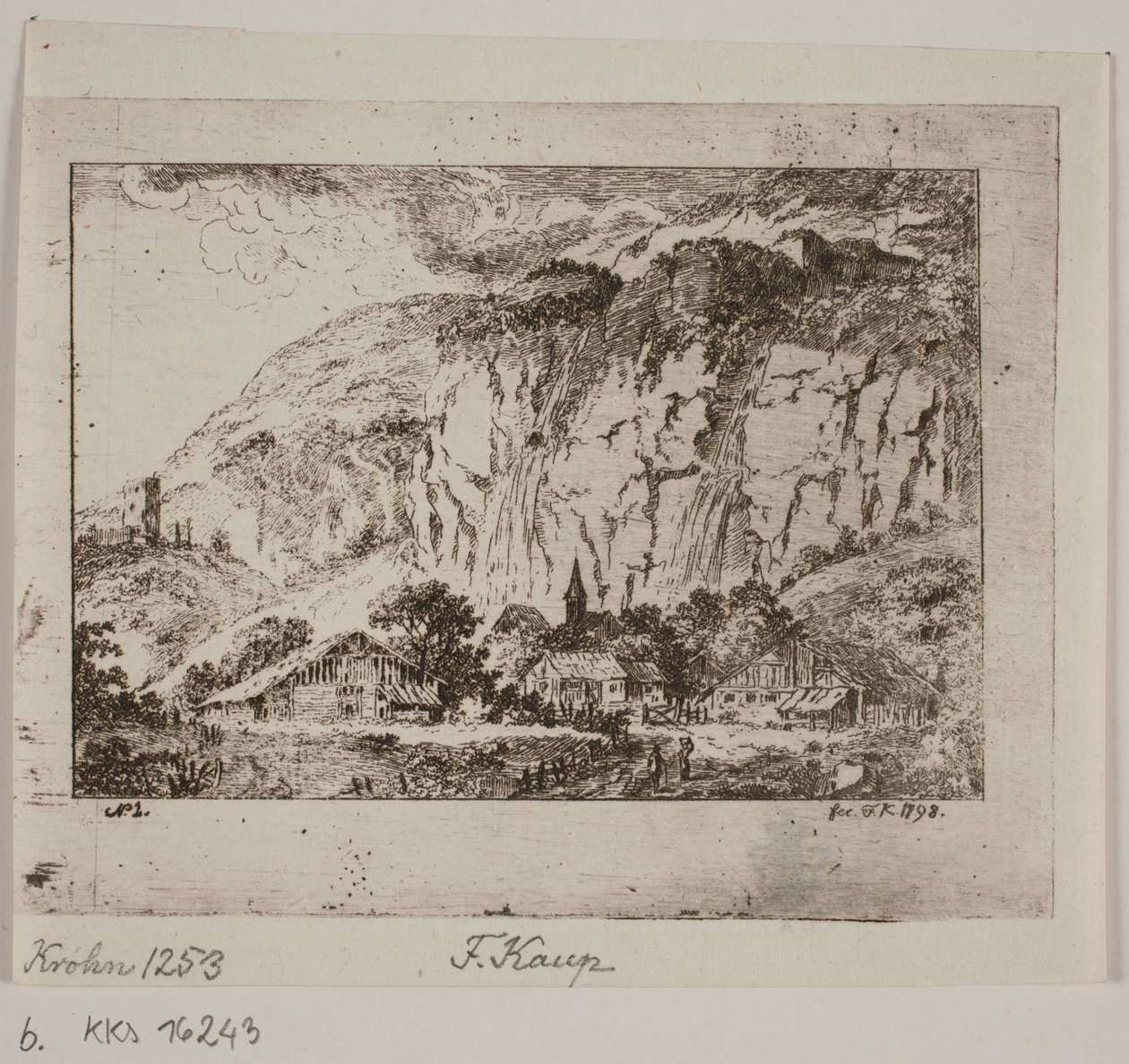 Paesaggio da Friedrich Kaup