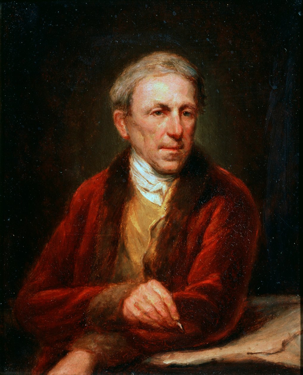 Autoritratto, 1840 da Friedrich Kuhnel