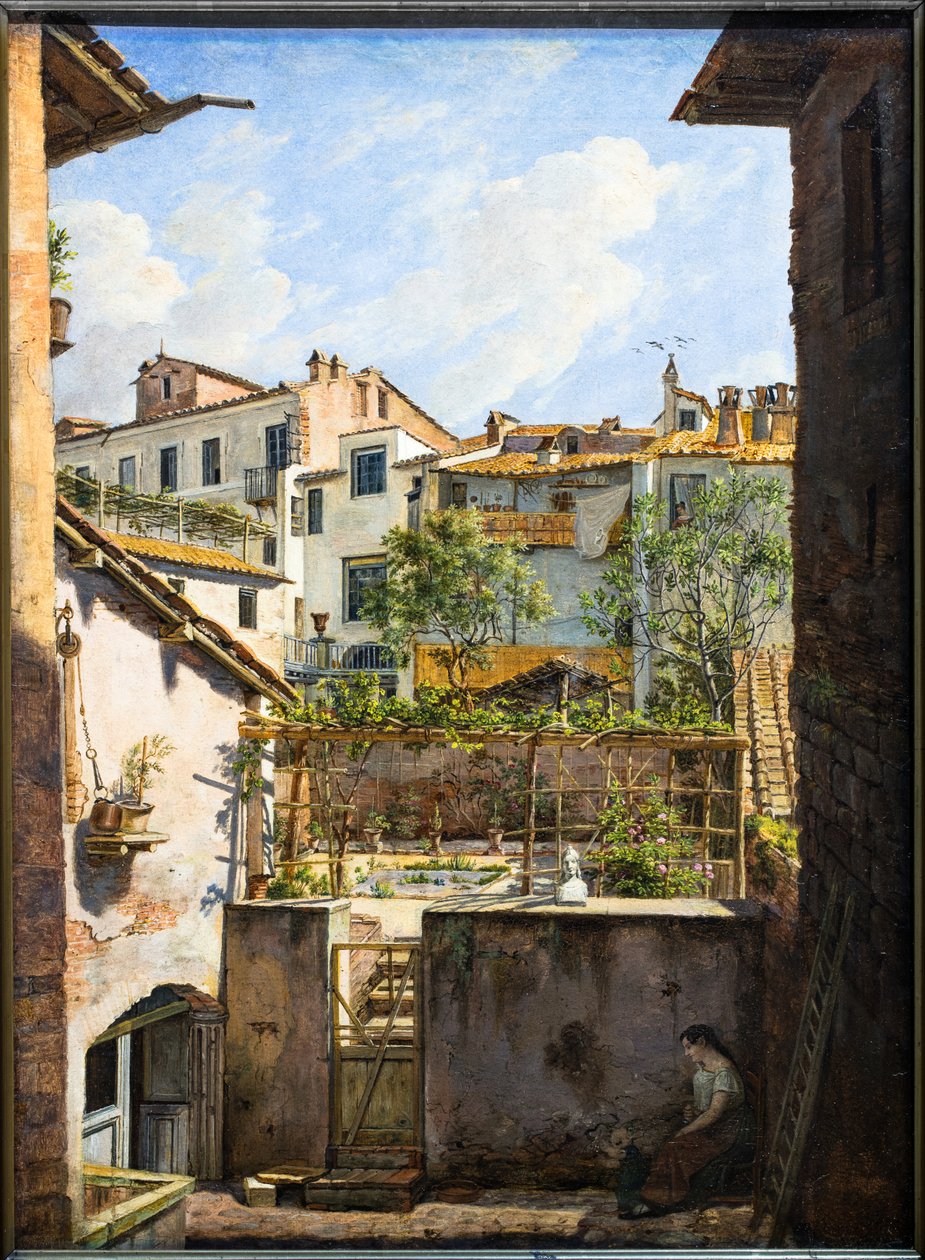 Cortili italiani da Friedrich Moosbrugger