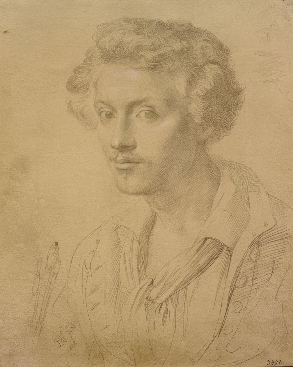 Friedrich Nerly (Autoritratto) da Friedrich Nerly
