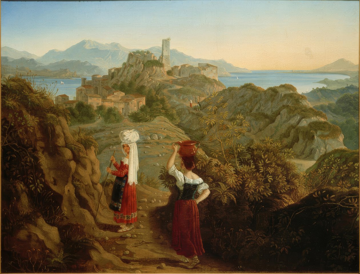 Paesaggio italiano ideale da Friedrich Nerly