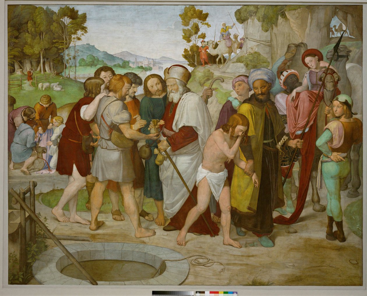 Giuseppe venduto in cattività ... da Friedrich Overbeck