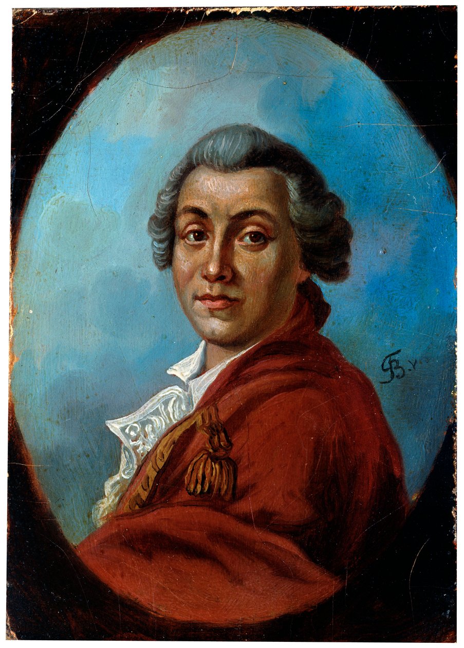 Ritratto del poeta Alexander Sumarokov, 1798 da Friedrich Tischbein
