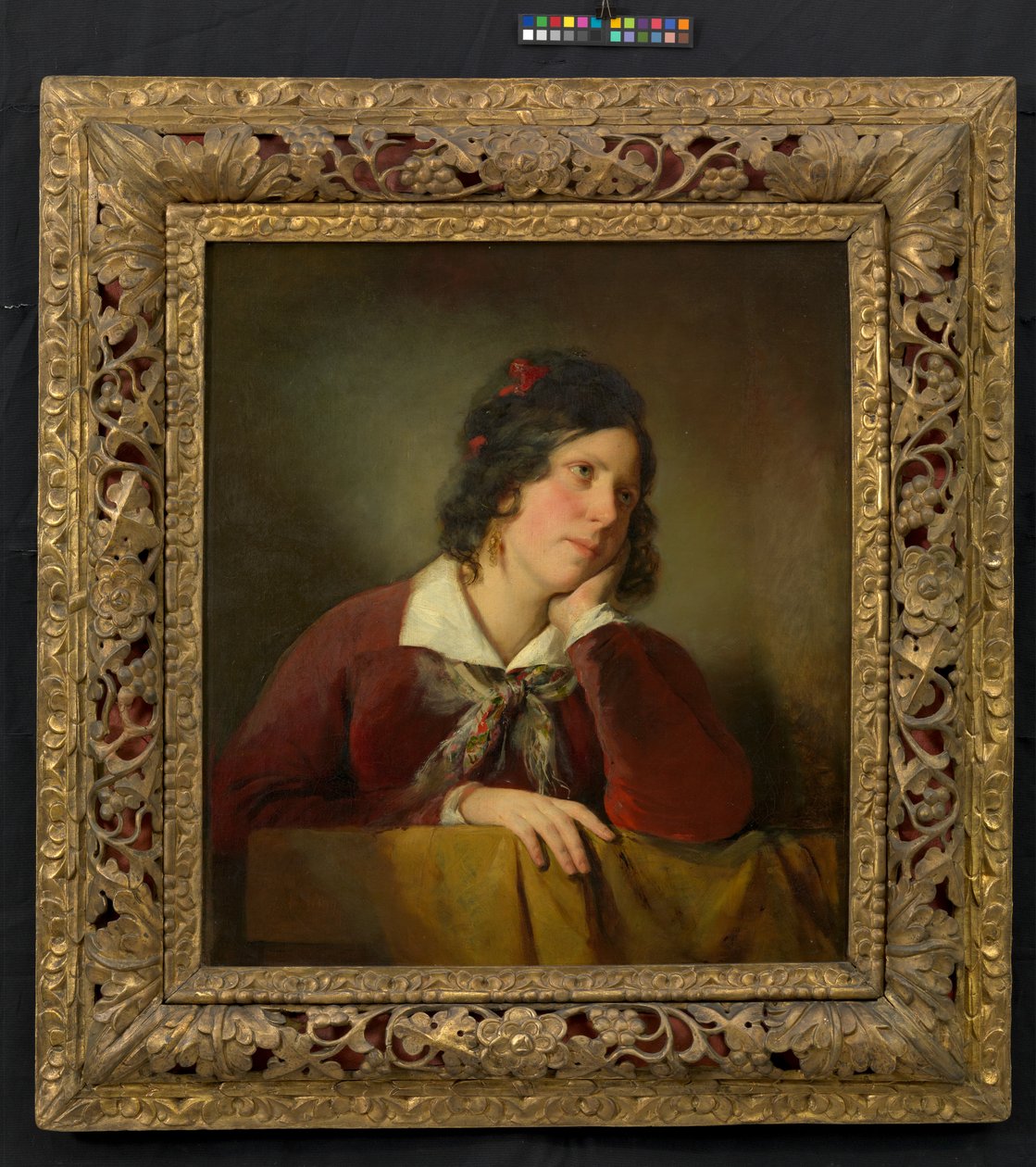 Antonie Amerling con la testa appoggiata sulla mano (prima moglie dell