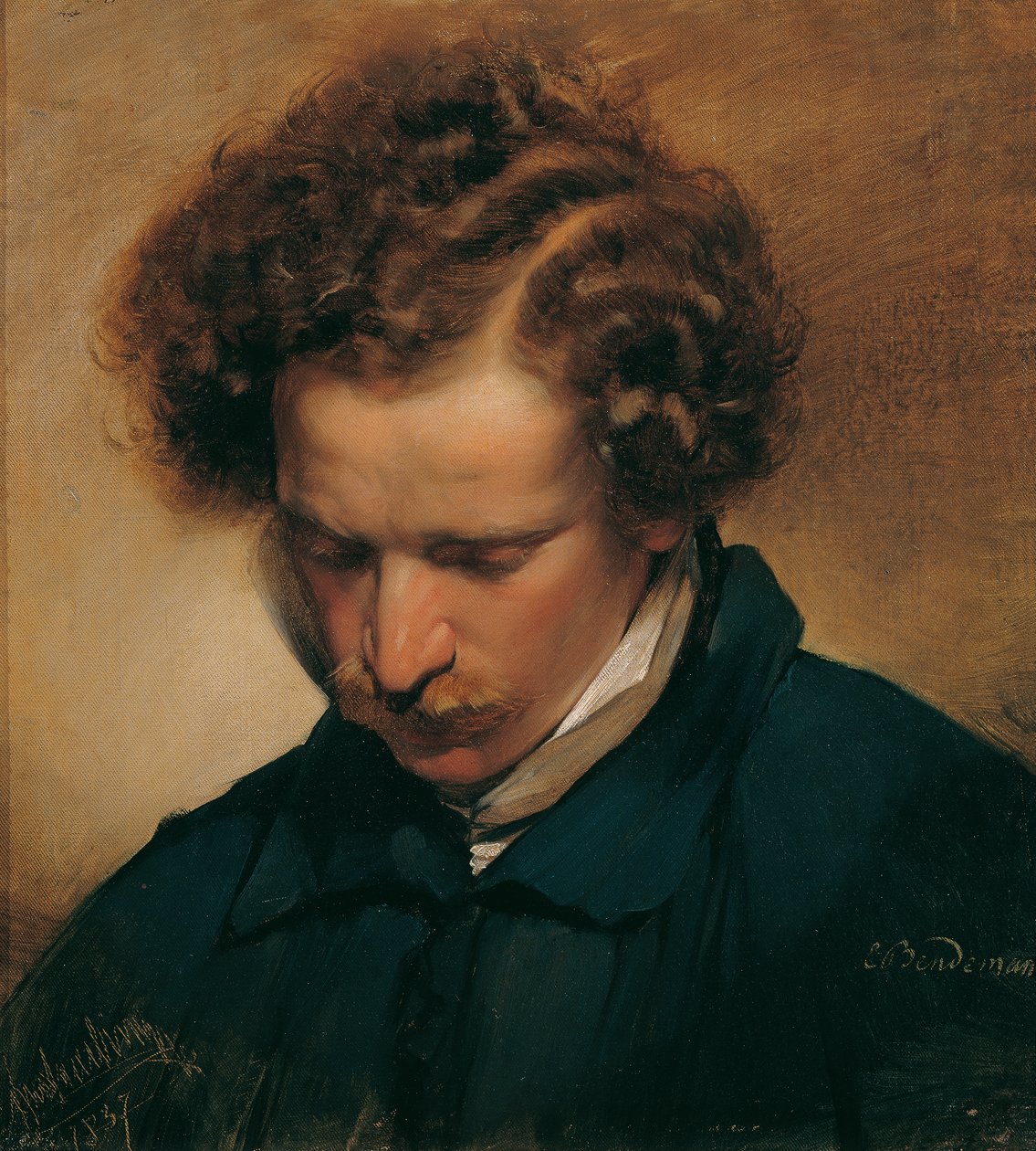 Il pittore Eduard Bendemann da Friedrich von Amerling