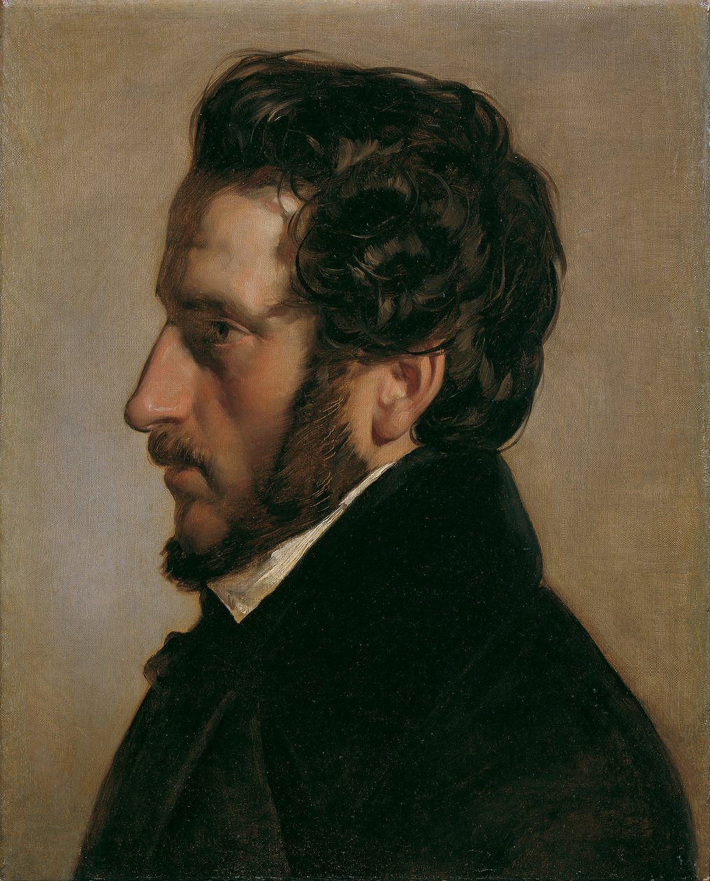 Il pittore Friedrich Gauermann da Friedrich von Amerling