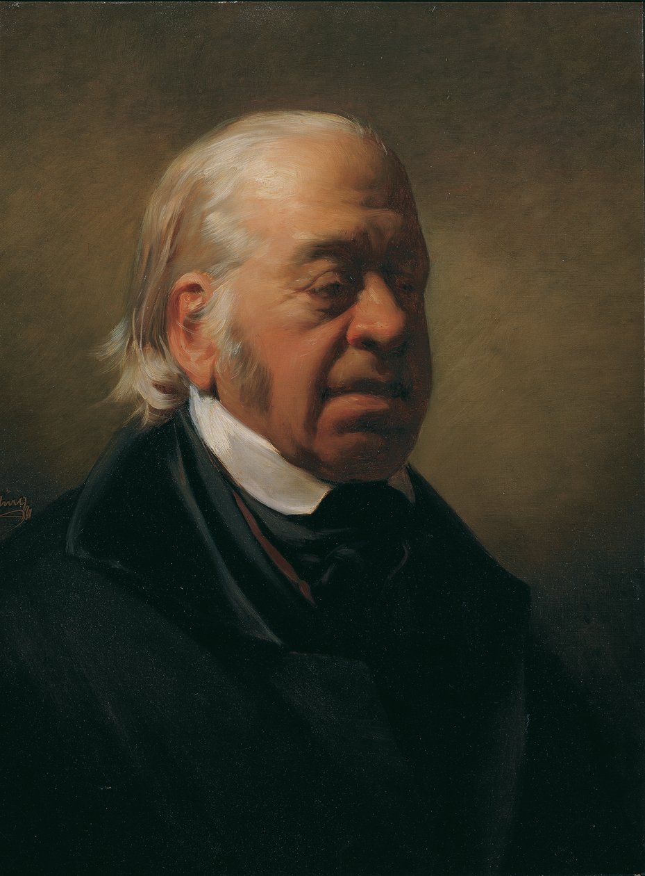 Il pittore Johann Nepomuk Schödlberger da Friedrich von Amerling