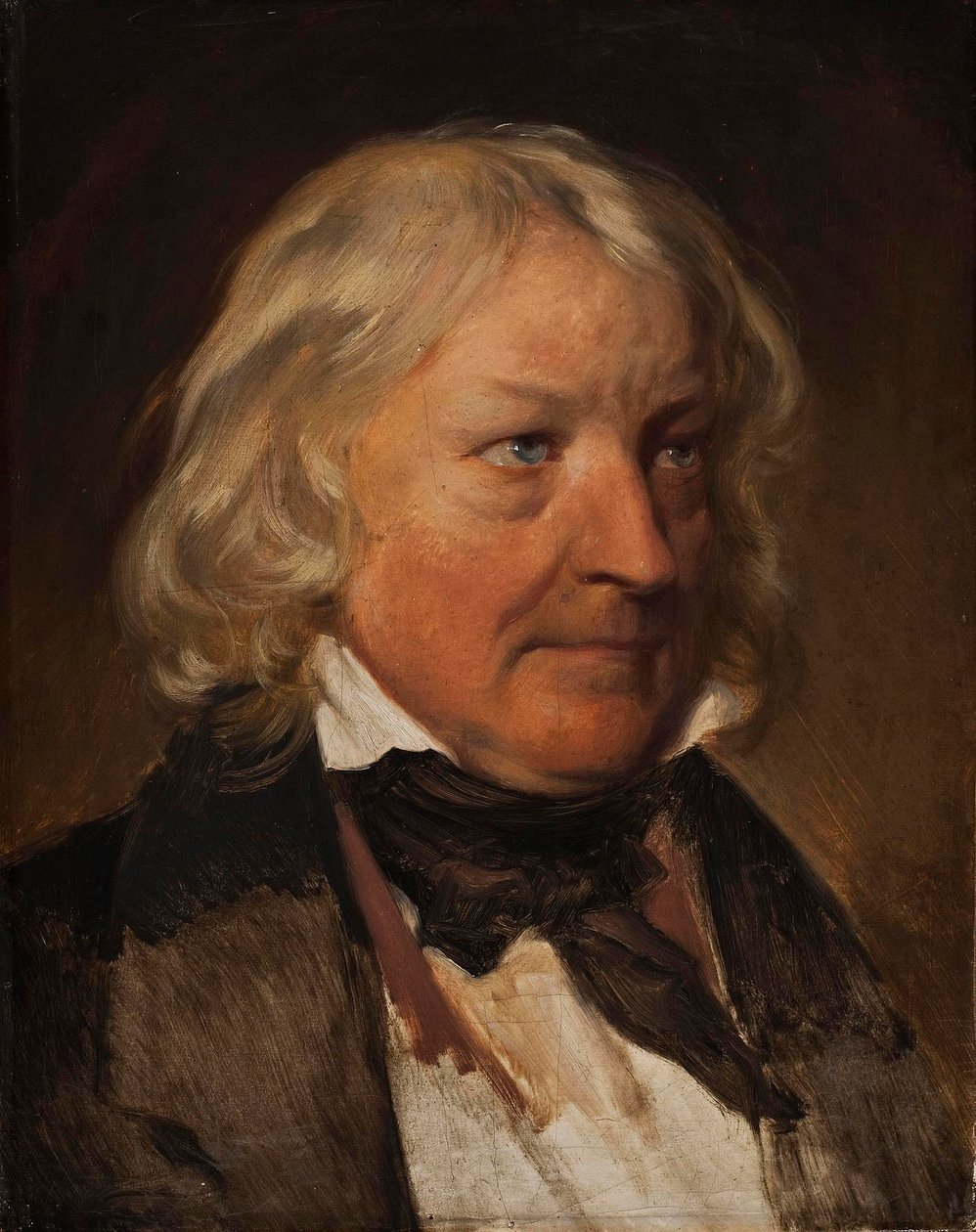 Ritratto di Thorvaldsen da Friedrich von Amerling