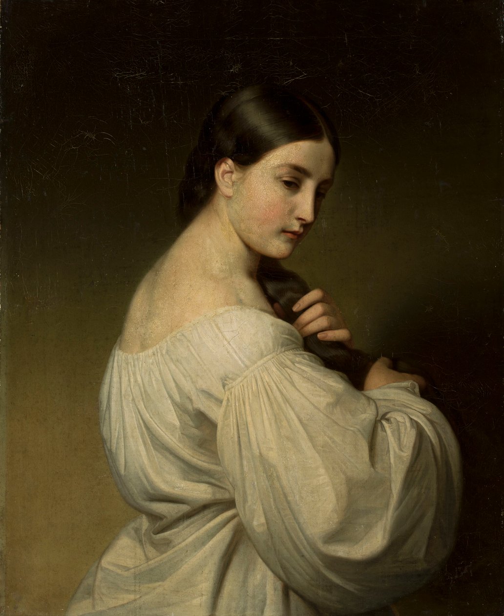 Ritratto di una giovane donna da Friedrich von Amerling