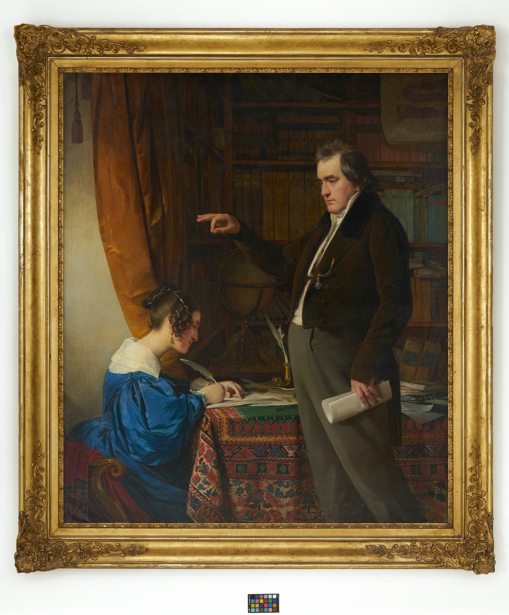 Il prof. dott. Ignaz Rudolf Bischoff von Altenstern detta alla moglie Johanna da Friedrich von Amerling